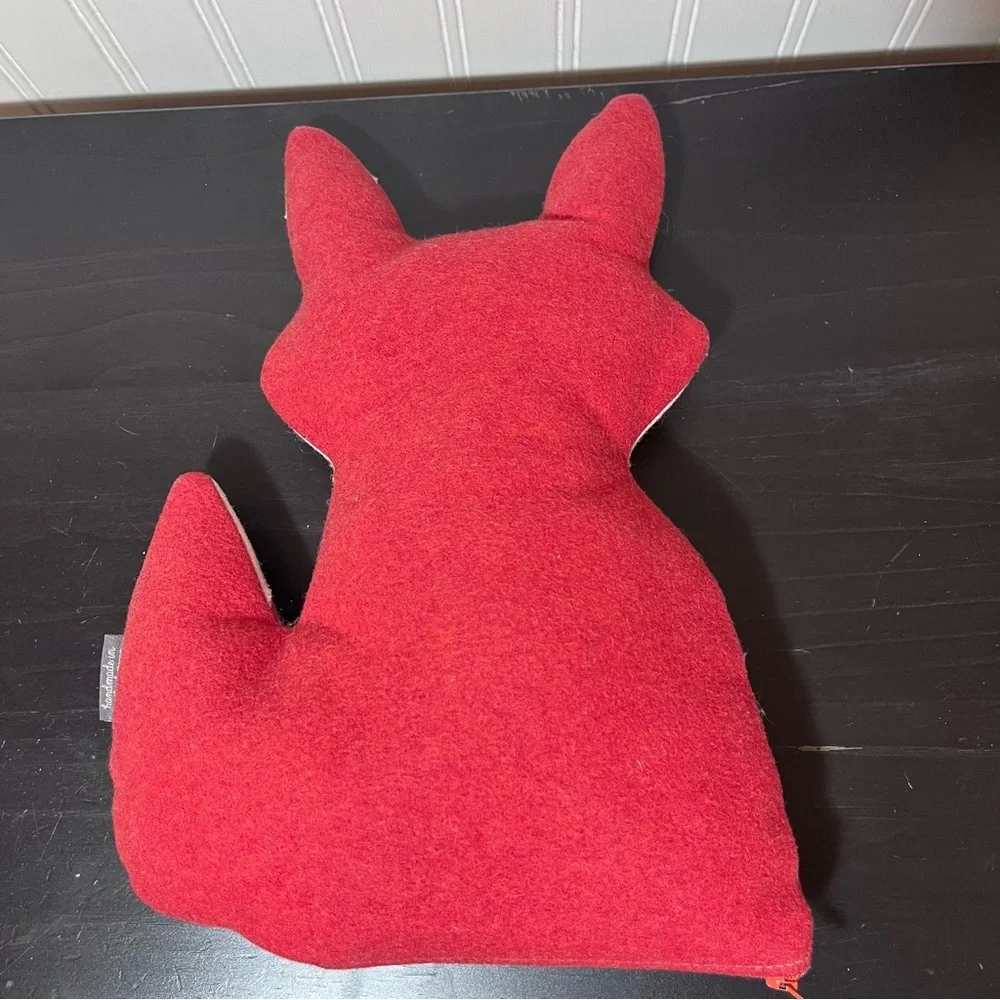 Handmade treasure buddy fox stuffed animal
